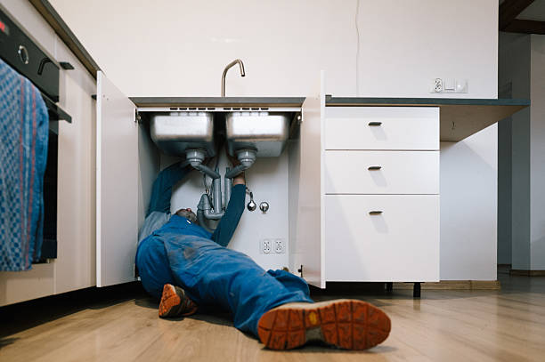 Professional Plumbing technician working in Aubrey, TX